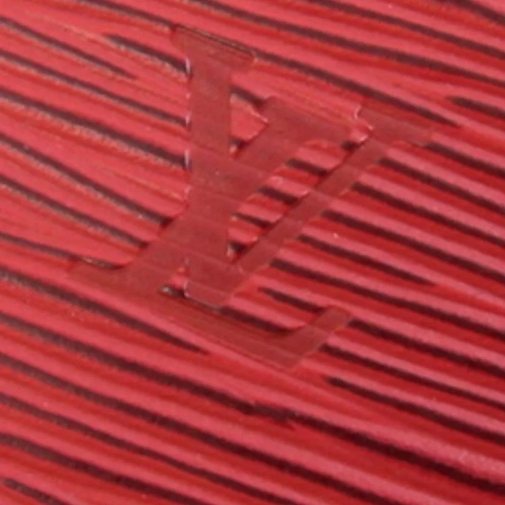 Louis Vuitton Epi  RED leather Pochette
